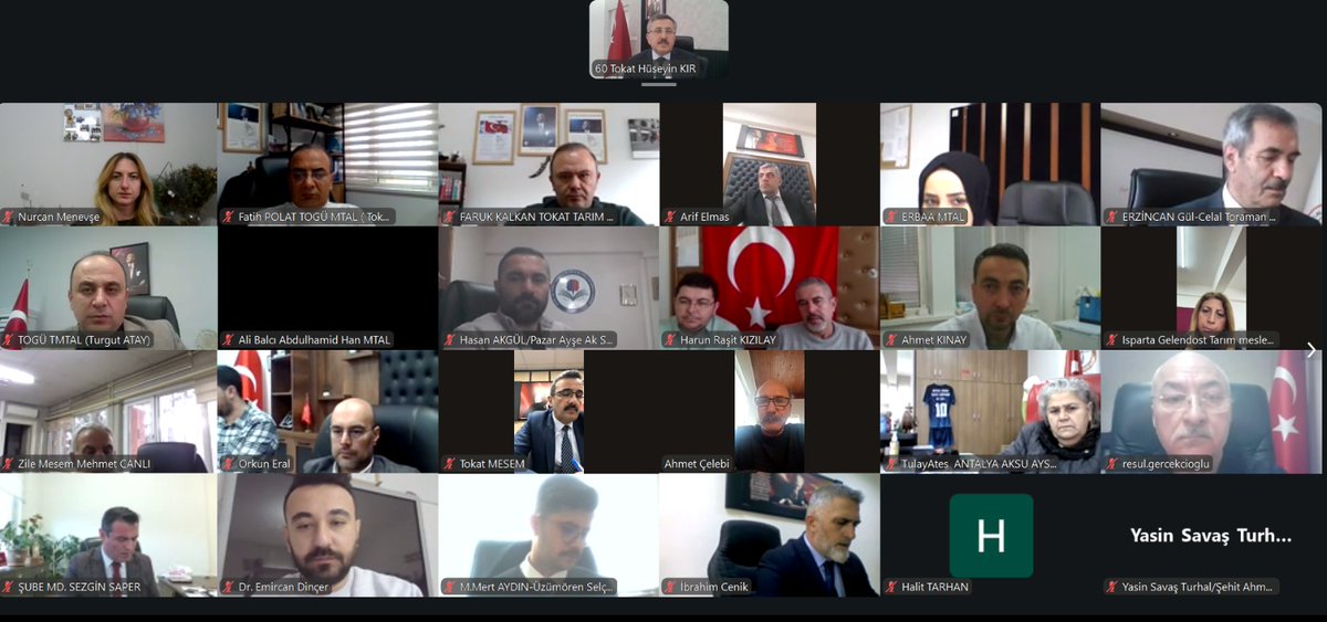 Tokat İl Milli Eğitim Müdürlüğü ve Tokat Gaziosmanpaşa Üniversitesi ortak protokolü kapsamında, 6-7 Mayıs tarihleri arasında gerçekleşecek Tarım Fest'in tanıtım toplantısı İl Milli Eğitim Müdürümüz sayın Hüseyin Kır'ın katılımlarıyla gerçekleştirilmiştir.
<a href="/tcmeb_mtegm/">Meslekî ve Teknik Eğitim Genel Müdürlüğü</a> 
<a href="/tokatmem/">Tokat İl Milli Eğitim Müdürlüğü</a>