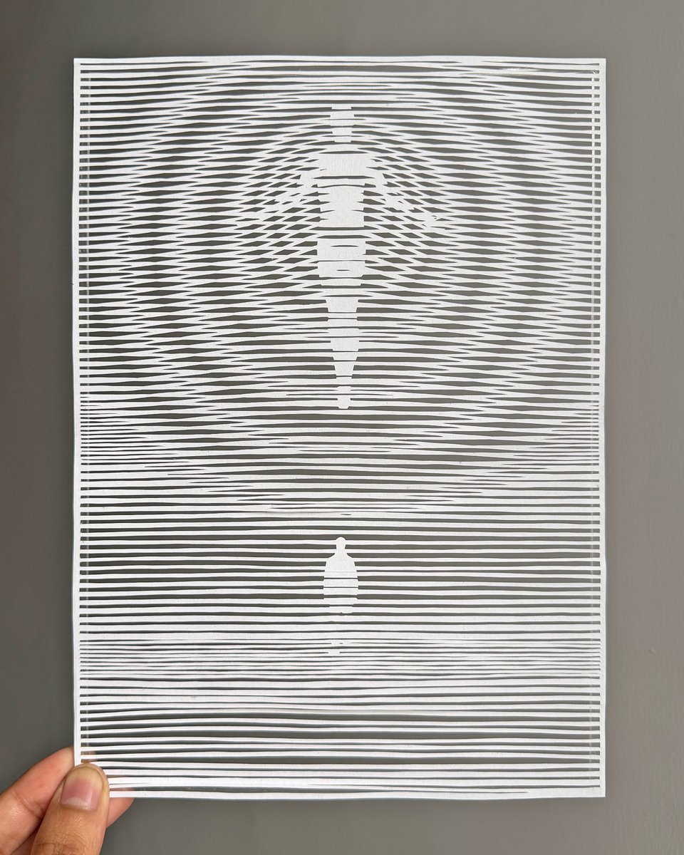 Soul Vibration Papercut
Size : 10x7 inches

#Paper #papercut #papercutting #India #MeditativeLife #parthkothekar