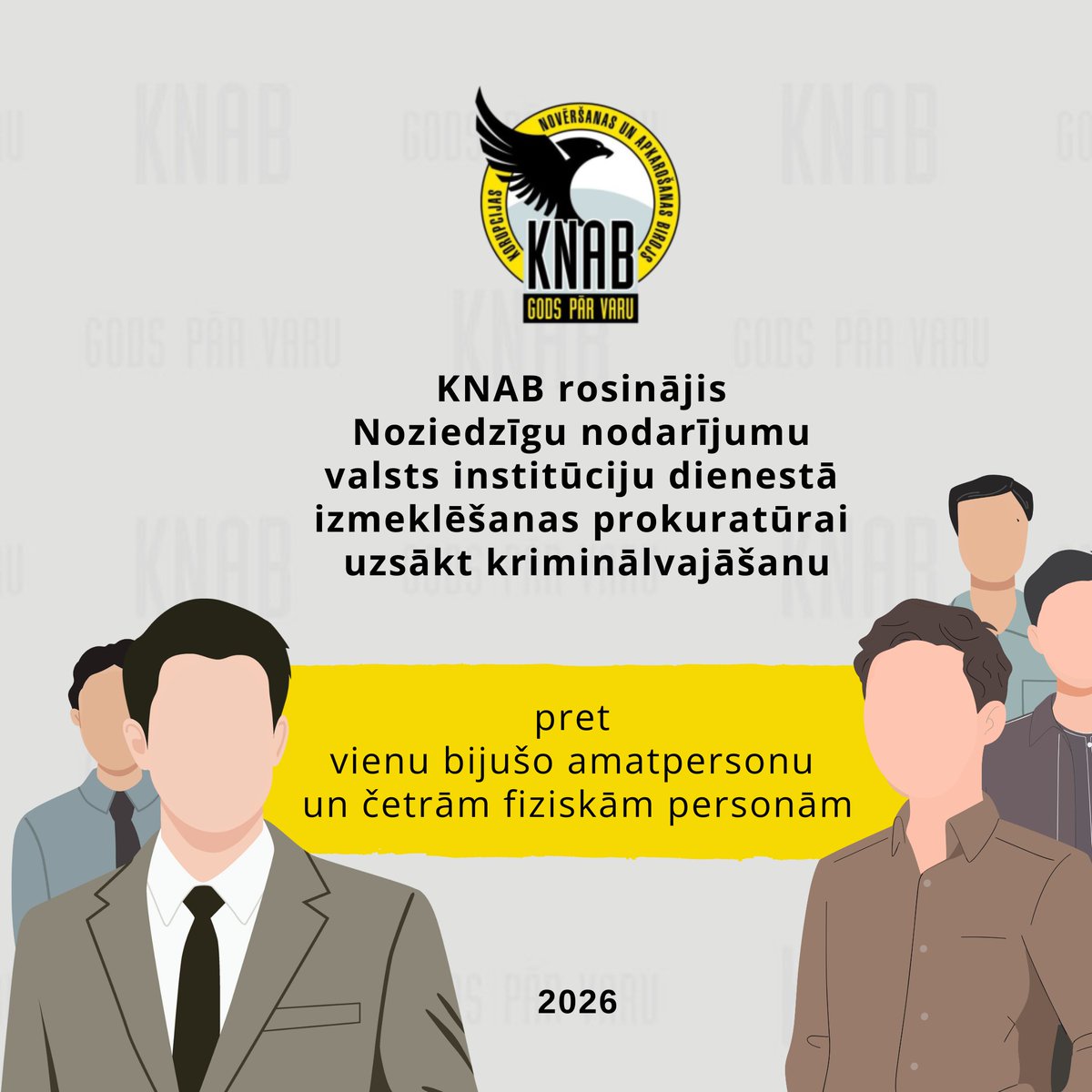 Korupcijas novēršanas un apkarošanas birojs tweet media