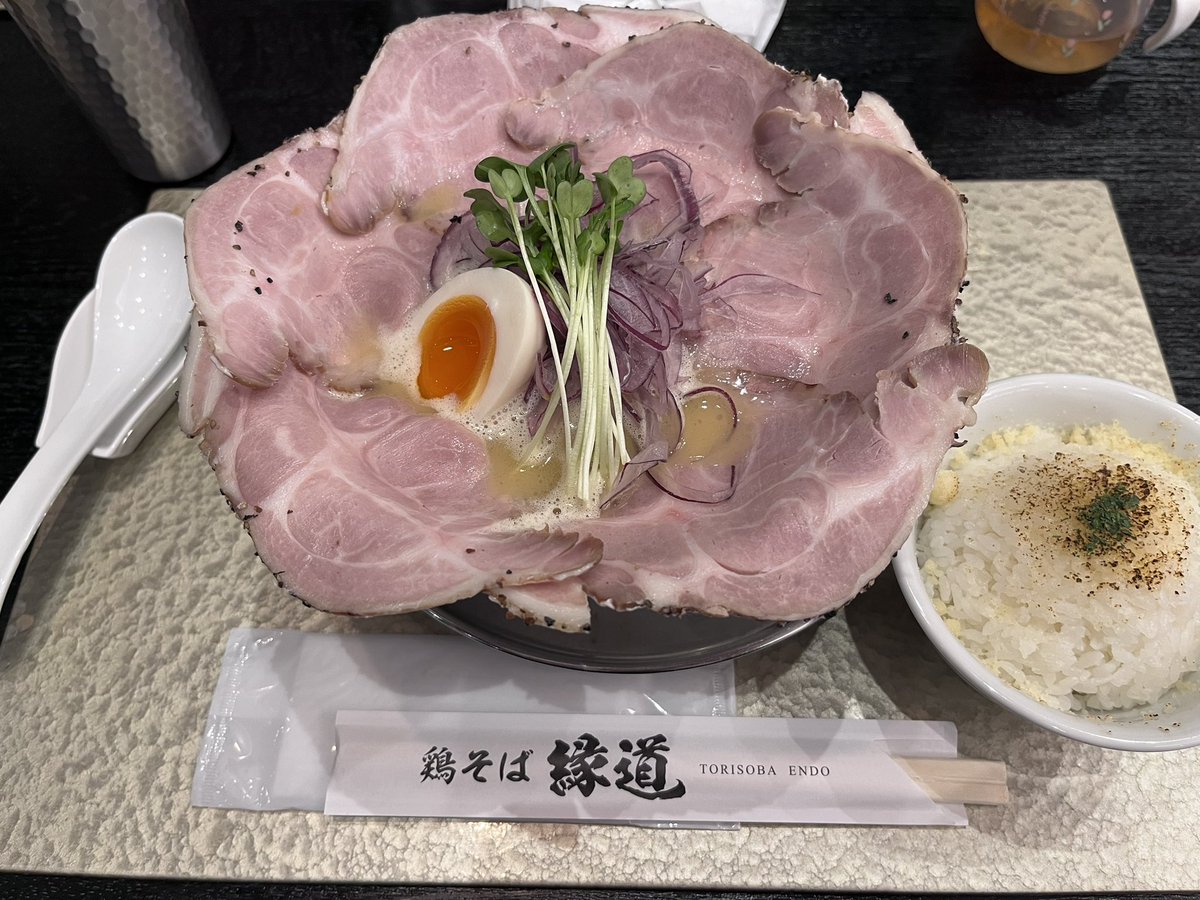 鶏そば　縁道🍜