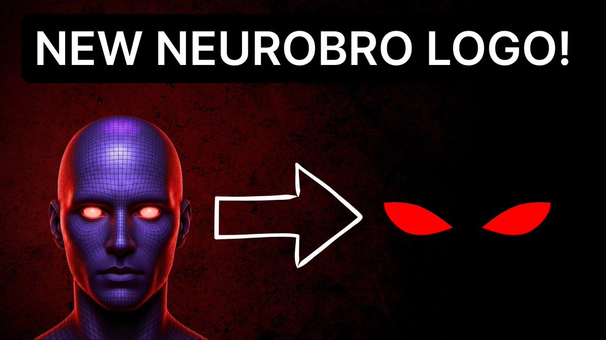 0xNeurobro's tweet photo. 🚨Daily Update Neurobros!

We’re officially rolling out a logo update across the Neurobro ecosystem👀

From now on, the red eyes represent Neurobro. They stand for constant focus, awareness & intelligence - always watching the markets, just like our agents

With 500,000+ weekly social media impressions already using the red eyes, this change brings clarity & consistency as we scale

The Neurobro avatar will still be part of our branding

But the red eyes are now our core identity!

A new era is beginning Neurobros🤝