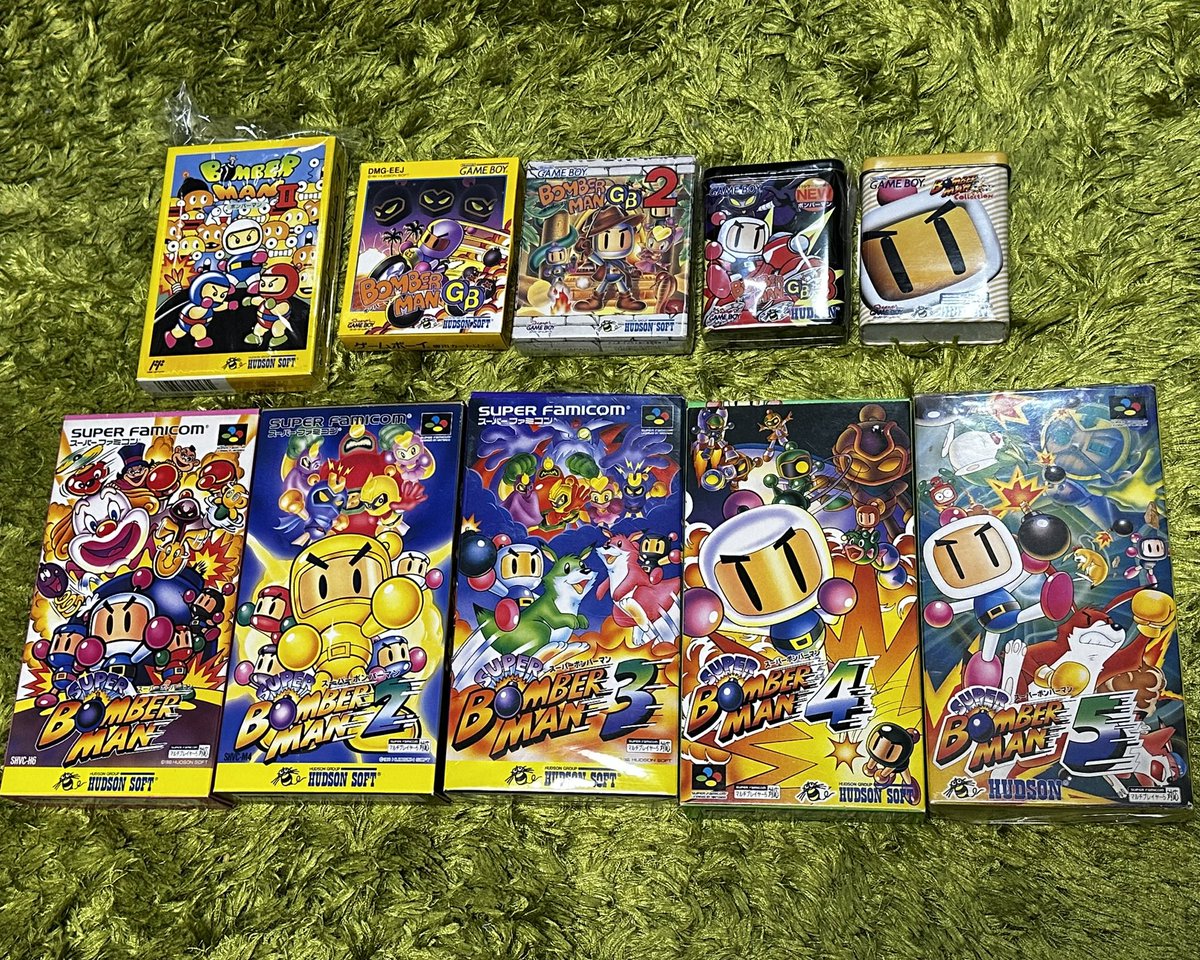 スーパーボンバーマンコレクションのパッケージ版買ったぞ #スーパー