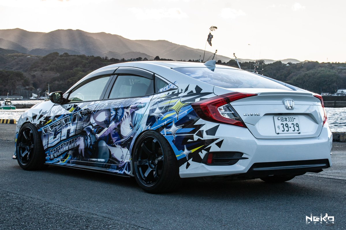 ネコさんに撮ってもらった写真とても気に入ってる🫶Fキャンバーが良きね