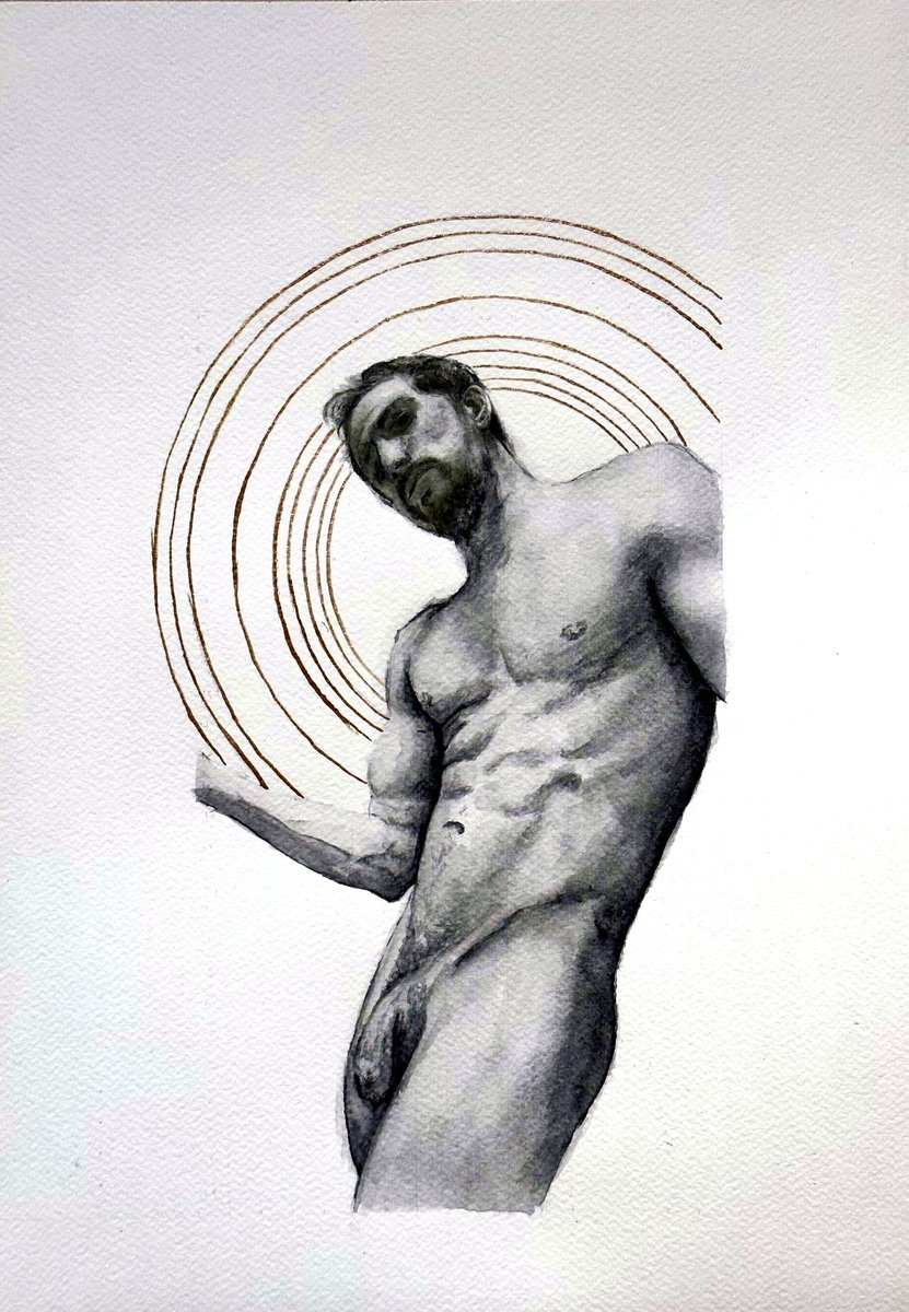 GeosChris's tweet photo. • In the act of becoming •
Watercolor and ink on paper 🖼️🎨 
.
.

________________________________________

#art #illustration #artist  #geoschris #watercolor https://t.co/iEQklqHYJa