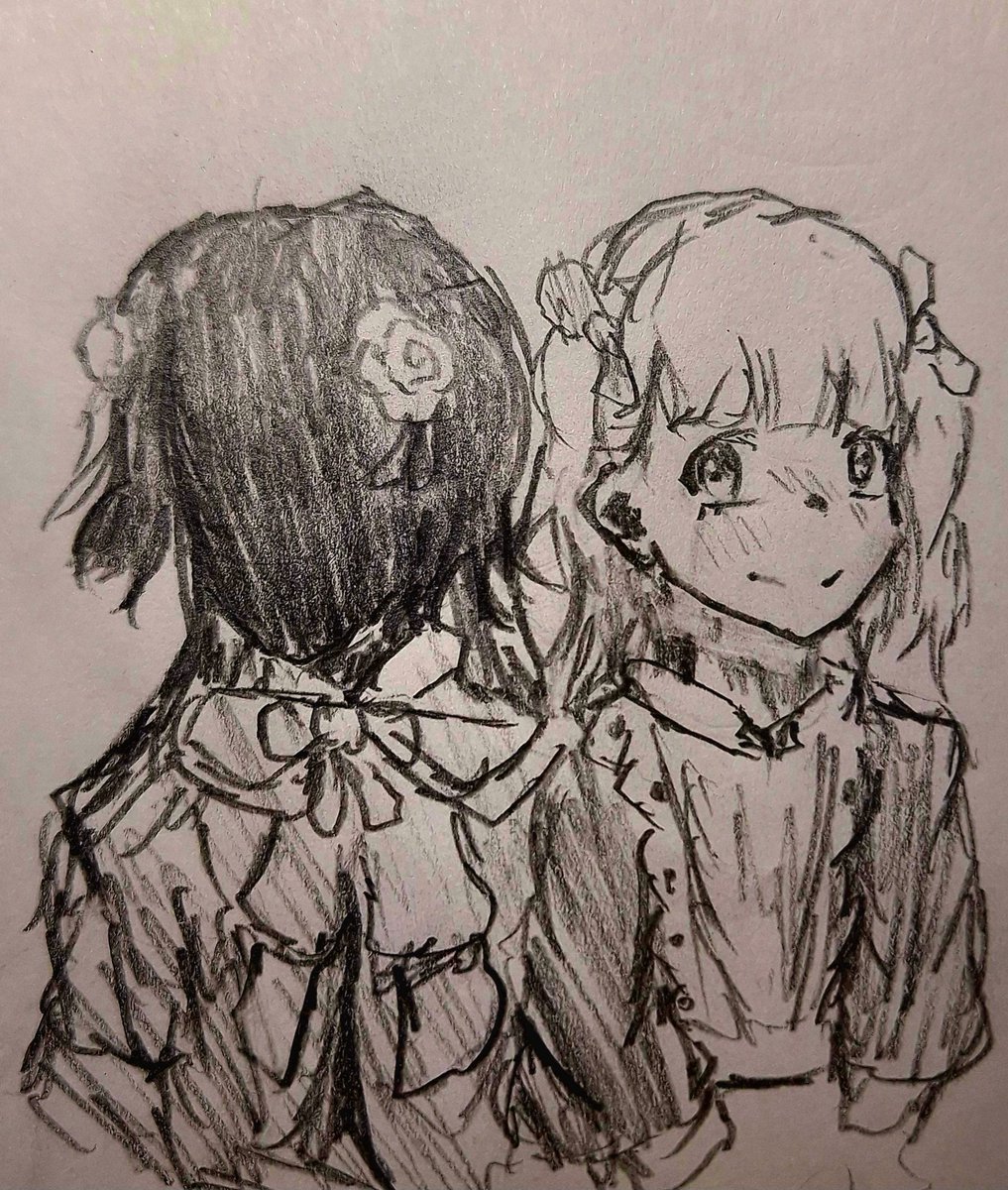 ケイトとエミリコ #シャドーハウス #イラスト