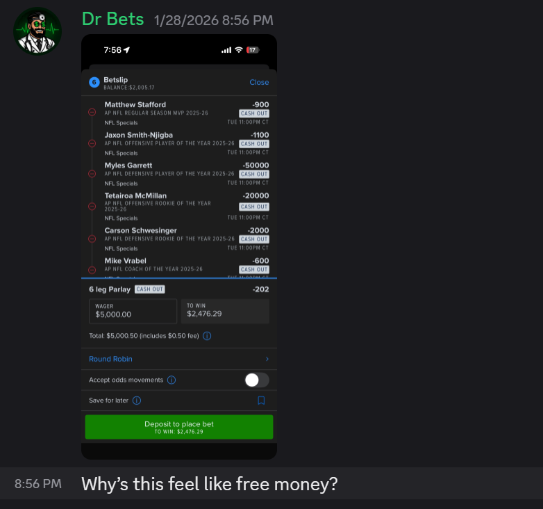 Dr. Bets tweet media