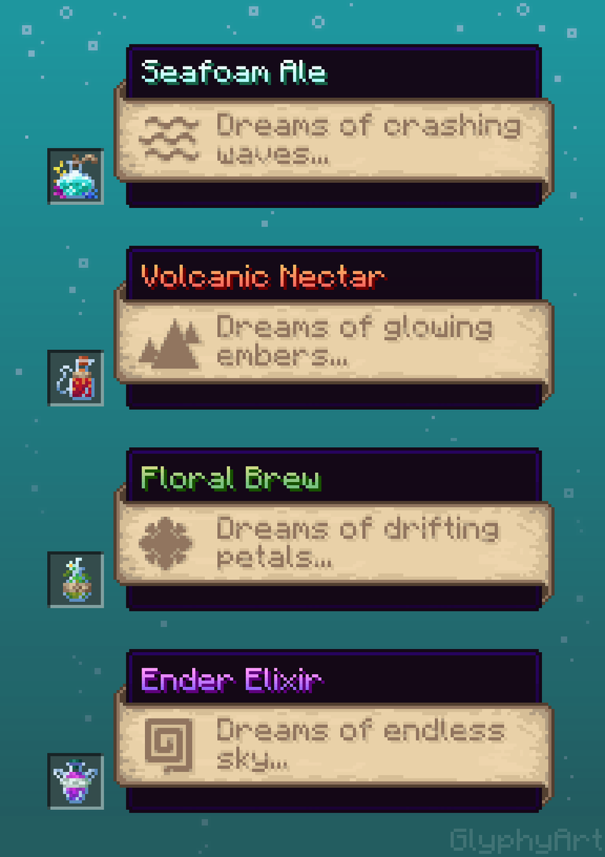 Dream Potions
#minecraft