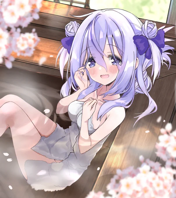 今日2月6日は風呂の日ということでぽかぽか温泉お嬢様です