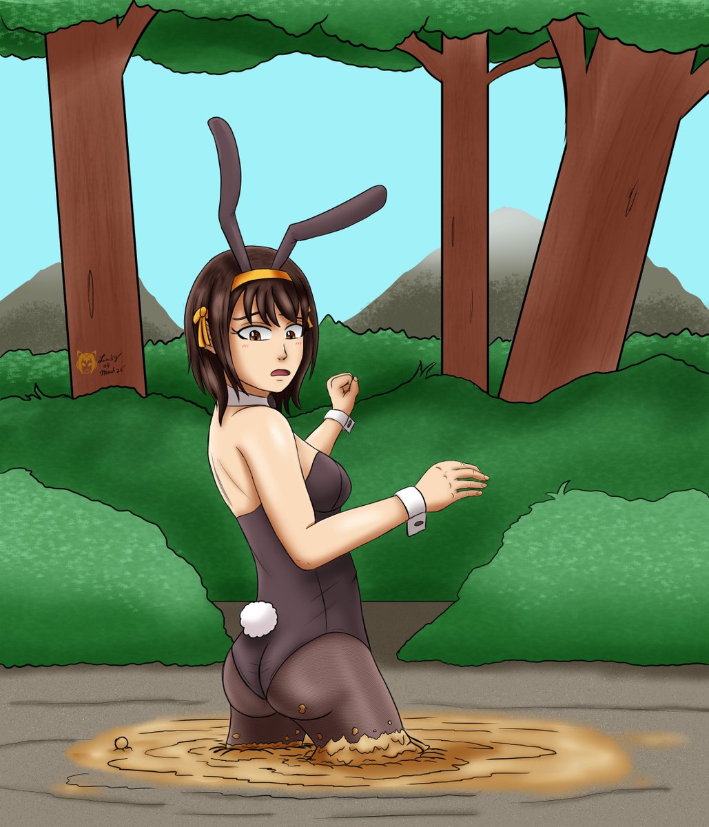Had this saved for a bit, but wanted to draw bunny girl Haruhi Suzumiya in quicksand again~ <3

Timelapse + Commentary
youtu.be/B03HtcLzX6Y