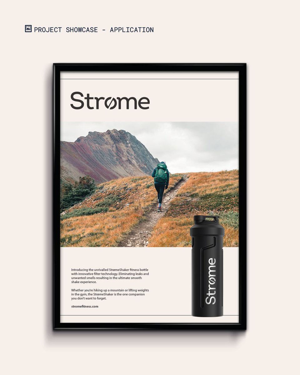 kyakstudio's tweet image. A throwback to our branding for @stromeshaker 💪🏼 An innovative new drinks shaker literally shaking up the marketplace! 🤩

#teamKYAK #designstudio #design #branding #marketing #sport #fitness #leisure