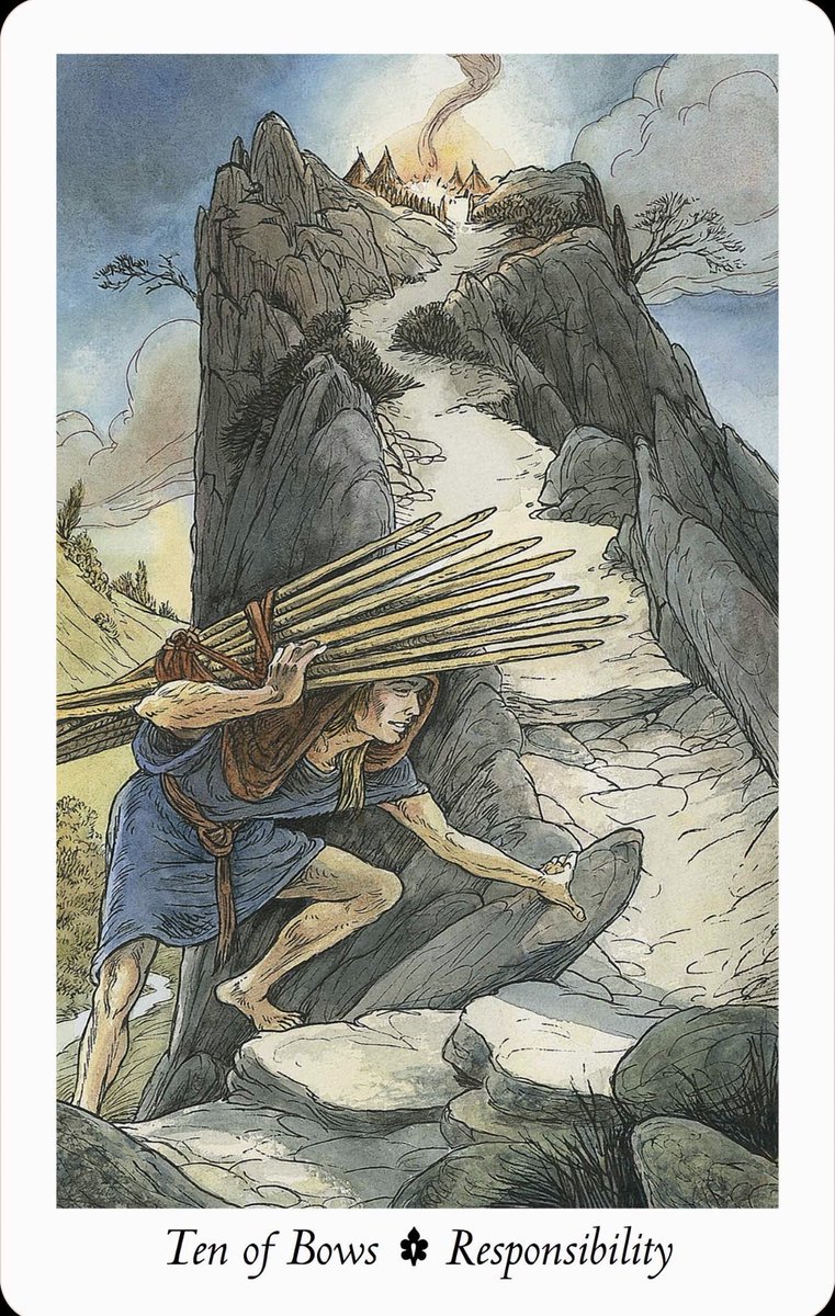 brotherurth's tweet photo. What will this weekend bring…#FridayForesight
Deck: Wildwood Tarot by Mark Ryan & John Matthews, illustrated by Will Worthington 🌿 https://t.co/jhZjxRQ6dj