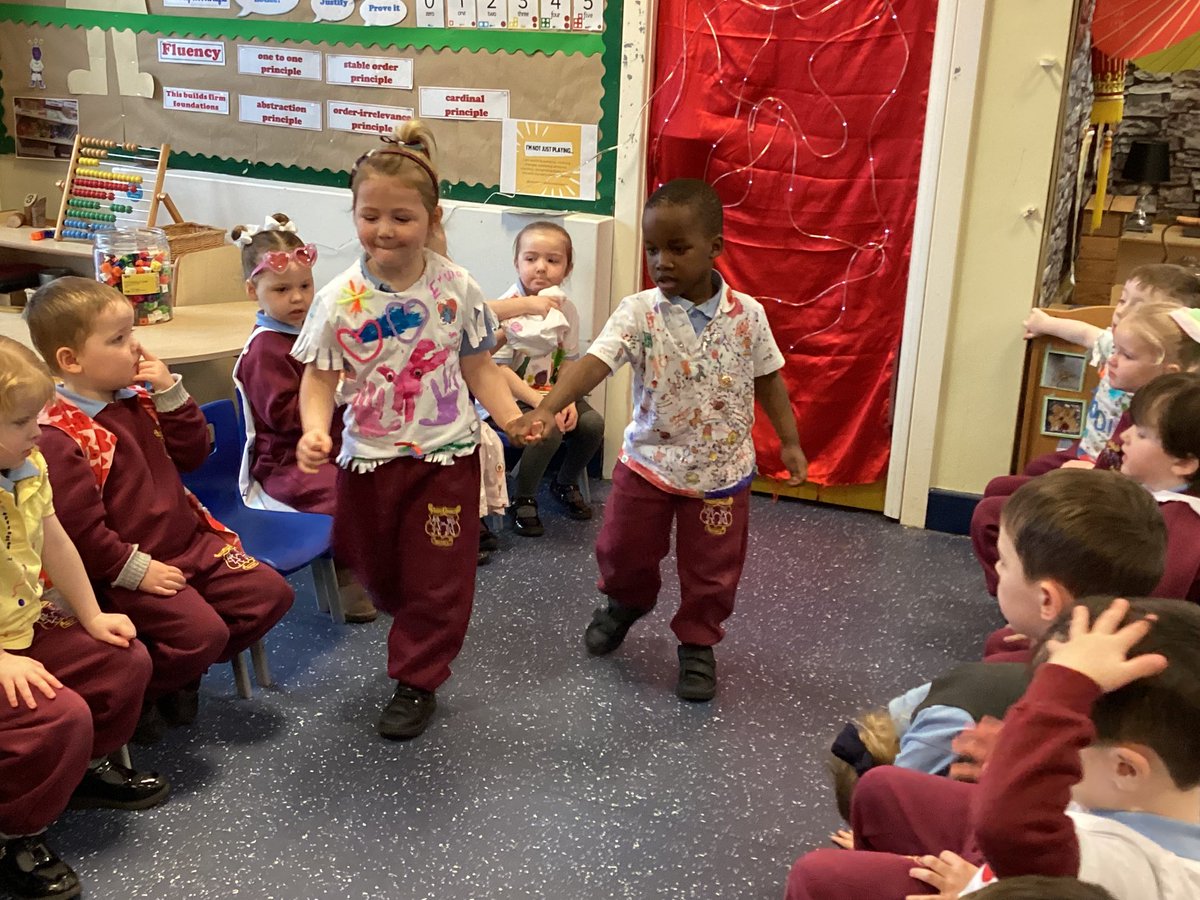 StBellarmine's tweet image. Nursery’s Trashion show was a big hit.  Thanks to all our children and families for their hard work.  They looked fabulous #trashionshow #recycle