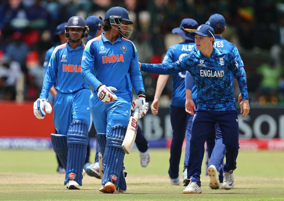 What a finish from Kanishk Chouhan

India 411-9 (50)

Highest Team total in an ICC tournament final #U19WorldCupFinal