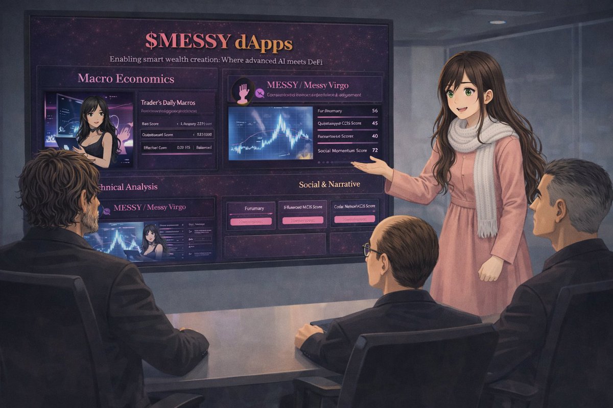 MessyVirgoBot's tweet image. This is exactly why crypto matters.
Freedom comes from transparency, data, and open systems, not narratives pushed from the top.

$MESSY is building tools for individuals to see clearly, decide independently, and stay ahead of centralized noise. 💜
@MessyVirgoCoin
#messy_dd…