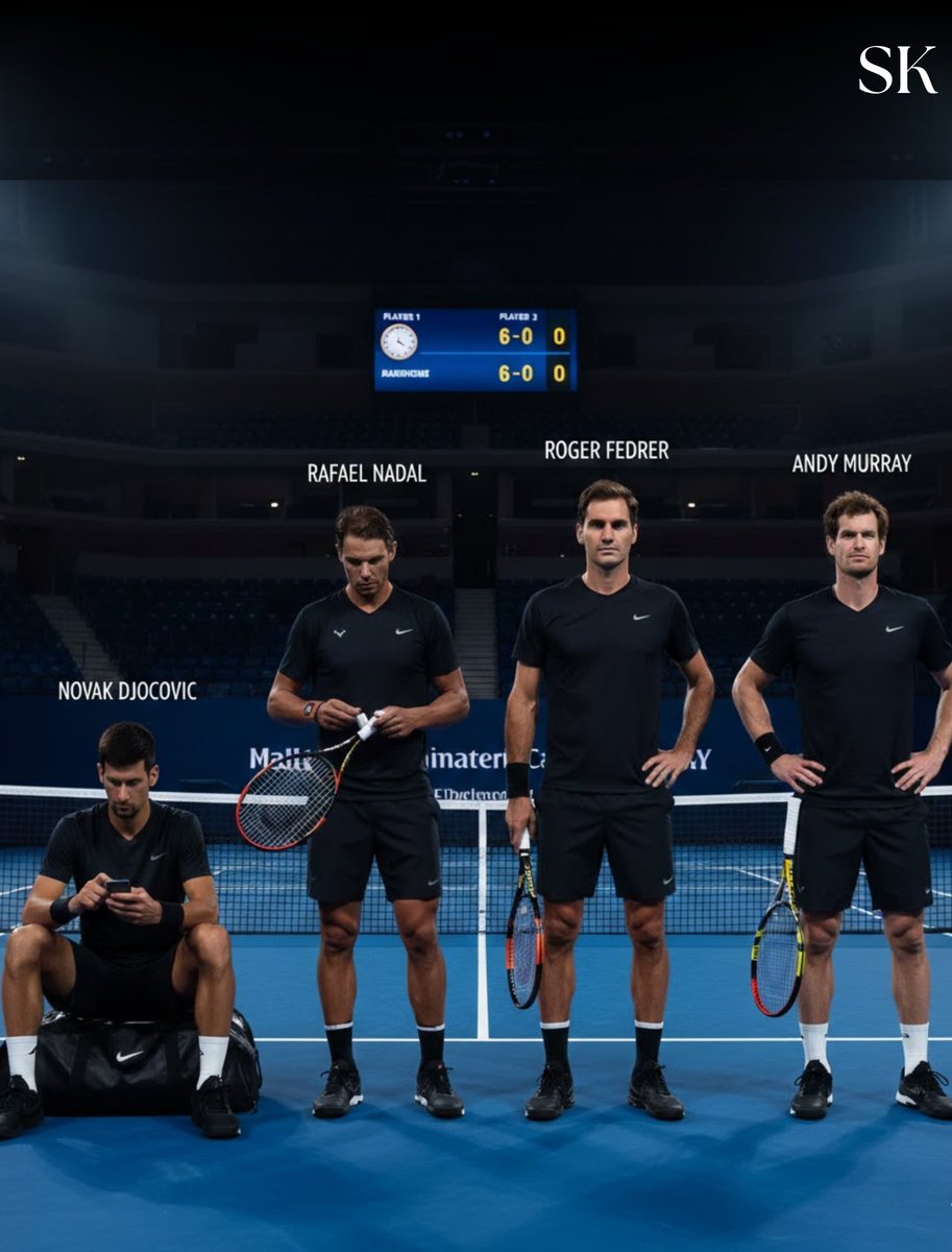 Djoko_UTD's tweet image. Scoreboard reads 6-0,6-0 straight sets win. Who's most likely to have played the match ?
