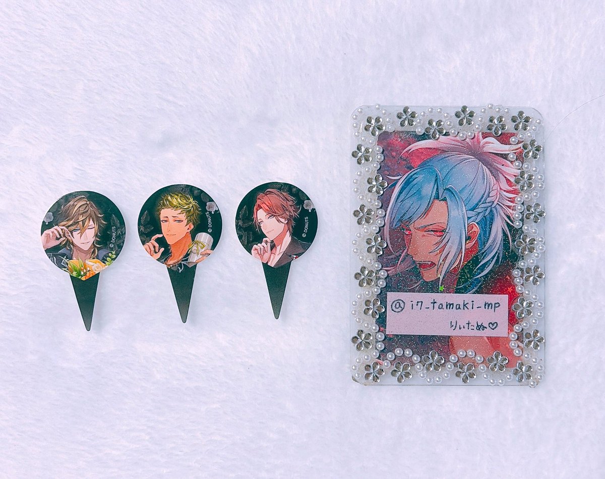 i7_tamaki_mp's tweet photo. ꒰ 交換 ꒱ ブラスタ ブラパリ ピック

譲 ···▸ ケイ 金剛 柘榴

求 ···▸ クー ＞ 晶 

ꕤ 友人分のクーさん決まり次第、晶さん求
ꕤ 再交換など気にしません◎
ꕤ 郵送＞オリショ新宿 https://t.co/IGyR7GsjU0