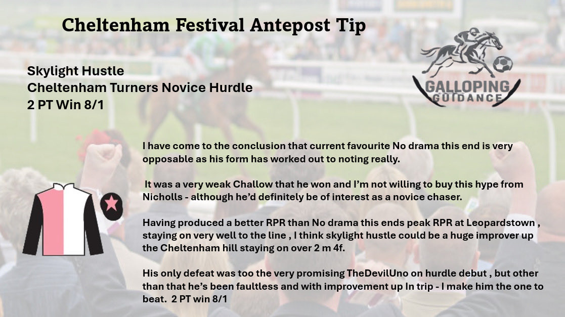 Galloping Guidance tweet media