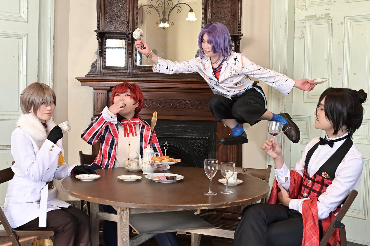 ten_mabomabo's tweet photo. 【コスプレ】mhyk/ムル

西の国のティーパーティー

🍷@mikocos6
🧵@kotomyu_muimui
🕊️@suimin_gs
📸@chibichacharen
#てんちゃんの第1回魔法舎
#てんちゃんのコスプレ部屋
#mhyk_cos https://t.co/3I0zMnLf6S
