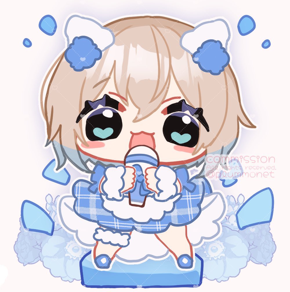 plummonet's tweet photo. ご依頼でした💗
＠お歌をきいてね量産まとめ

#イラスト依頼 #有償依頼 #イラストオーダー https://t.co/1kHdzEAt6q