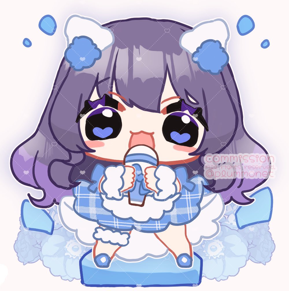 plummonet's tweet photo. ご依頼でした💗
＠お歌をきいてね量産まとめ

#イラスト依頼 #有償依頼 #イラストオーダー https://t.co/1kHdzEAt6q