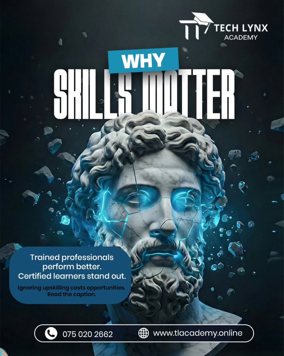 TechlynxAcademy's tweet photo. Skills aren’t optional anymore — they’re your career currency. 🚀

📞 075 020 2662
🌐 https://t.co/b3zj0ZbgcZ
📩 info@tlacademy.online

#TechLynxAcademy #UpskillYourself #IndustrialIT #FutureReady #LearnToEarn https://t.co/38UxEEdhrY