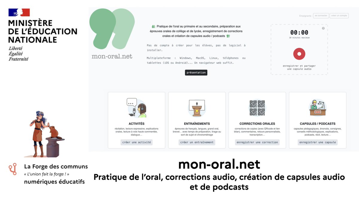 Enseigner les Lettres avec le numérique tweet media