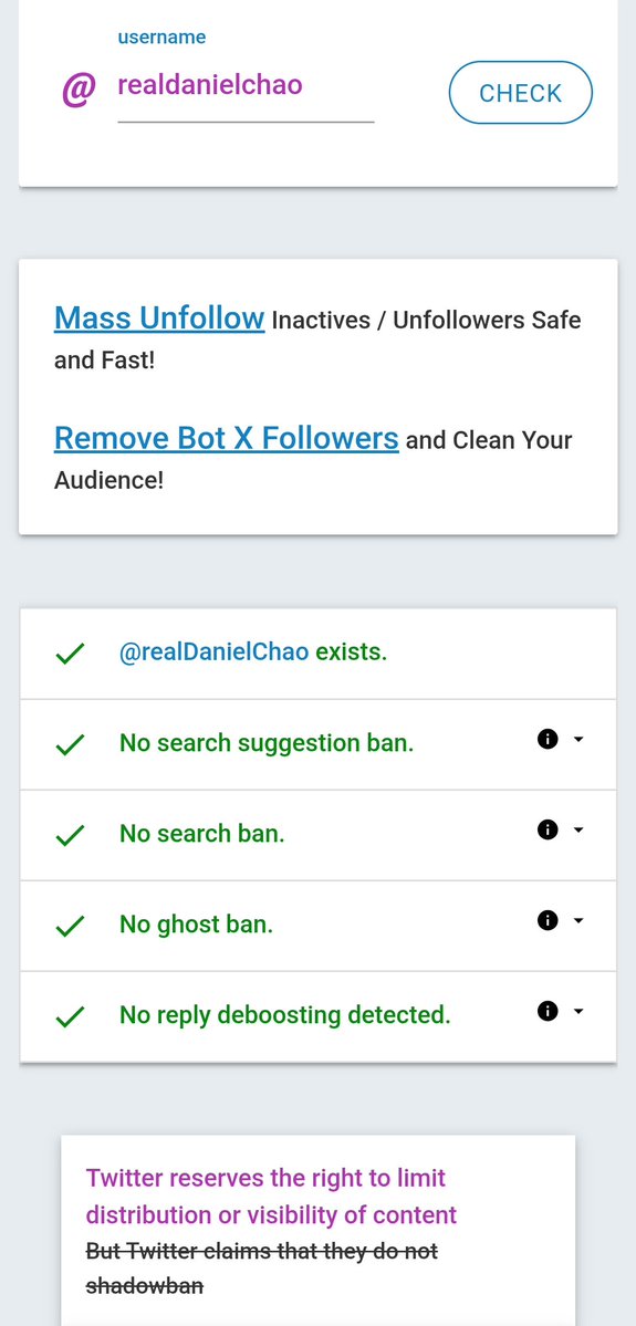 闭关24小时中‼️😭

刚看下今天的流量1万不到，再在3大shadowban网站检测下，居然4項全部变绿了。😂

哪位大佬可以告诉我这是可以出关了吗？❓‼️