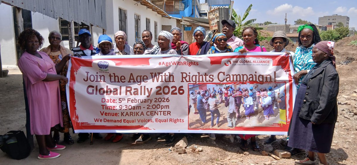 GAROP_Sec's tweet photo. Our #AgeWithRights #GlobalRally2026 week closes today. We will continue to post photos and videos in the run-up to the #IGWG meeting on 18-20th Feb. 

Huge thanks to all who mobilised and supported our call for #EqualVoicesEqualRights in the negotiation of the new UN convention! https://t.co/70YN1ae4gB