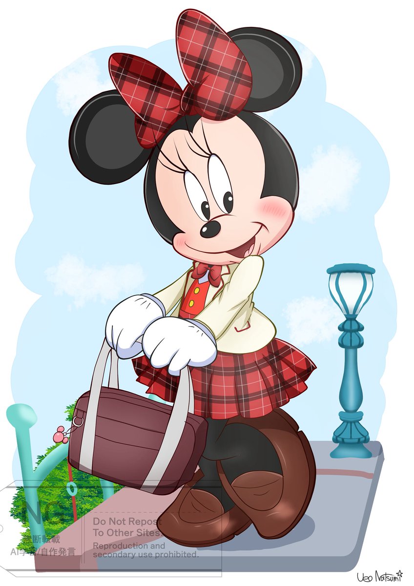ミニーの日カウントダウンイラスト！ 春キャン ミニー！ ミニーの日