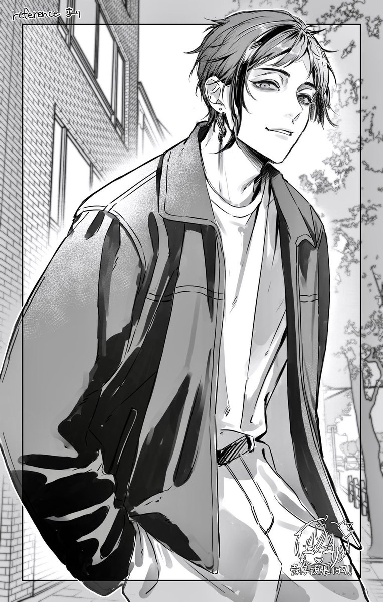 2月のフロリドオンリーに私のスペースで売り子をしてくれる友だちが🦈描いてくれました...！✨かっこよすぎる〜〜〜😭😭💕

(掲載許可済です！)