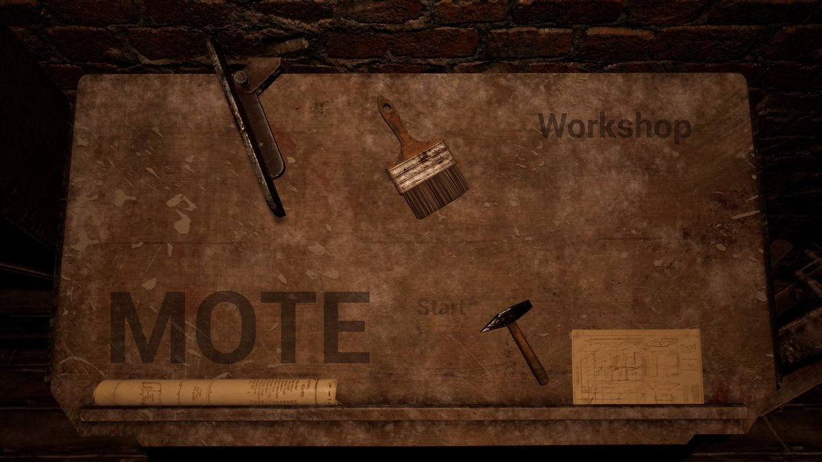 PlatCat's tweet photo. 📊 #Review ⤵️
🏆 Platinum 7511-7514! 🏆
『 MOTE: Workshop 』 (PS4|5 • NA/JP)
by @CraePlay / @GGmuksInc
MOTE: Workshop is a tranquil and relaxing walking simulator where you explore a silent workshop. Each tool and each board tells a part of a short story about a father who spoke more through his craft than through words.
The Platinum Trophy is very easy and quick to obtain, ideally with the help of a guide. You must discover all parts of the story by walking to specific locations. You also need to collect a total of 5 coins, one of which is a bit tricky to reach. There's also an Easter egg and an old friend to find 🐒
• Cross-Buy: 🚫 / Cross-Save: 🚫
• 8 stacks (PS4|5 • EU/NA/JP/AS)
• Platinum: 10 minutes
• Difficulty: 1/10
• Trophies: 8 🥉 / 7 🥈 / 7 🥇 / 1 🏆
• Release: 02/06/2026
• €3,99 / $4.99
> https://t.co/TdDGFcvfCt
> https://t.co/voHQDfoOoE
#CraePlay #GGmuks #MOTEworkshop #PlayStationTrophy #PS5Share #TrophyHunter #EasyPlatinum #PS4 #PS4Pro #PS5 #PS5Pro @TrophyN3rd @marcelreise11 @PSN_Robert2567