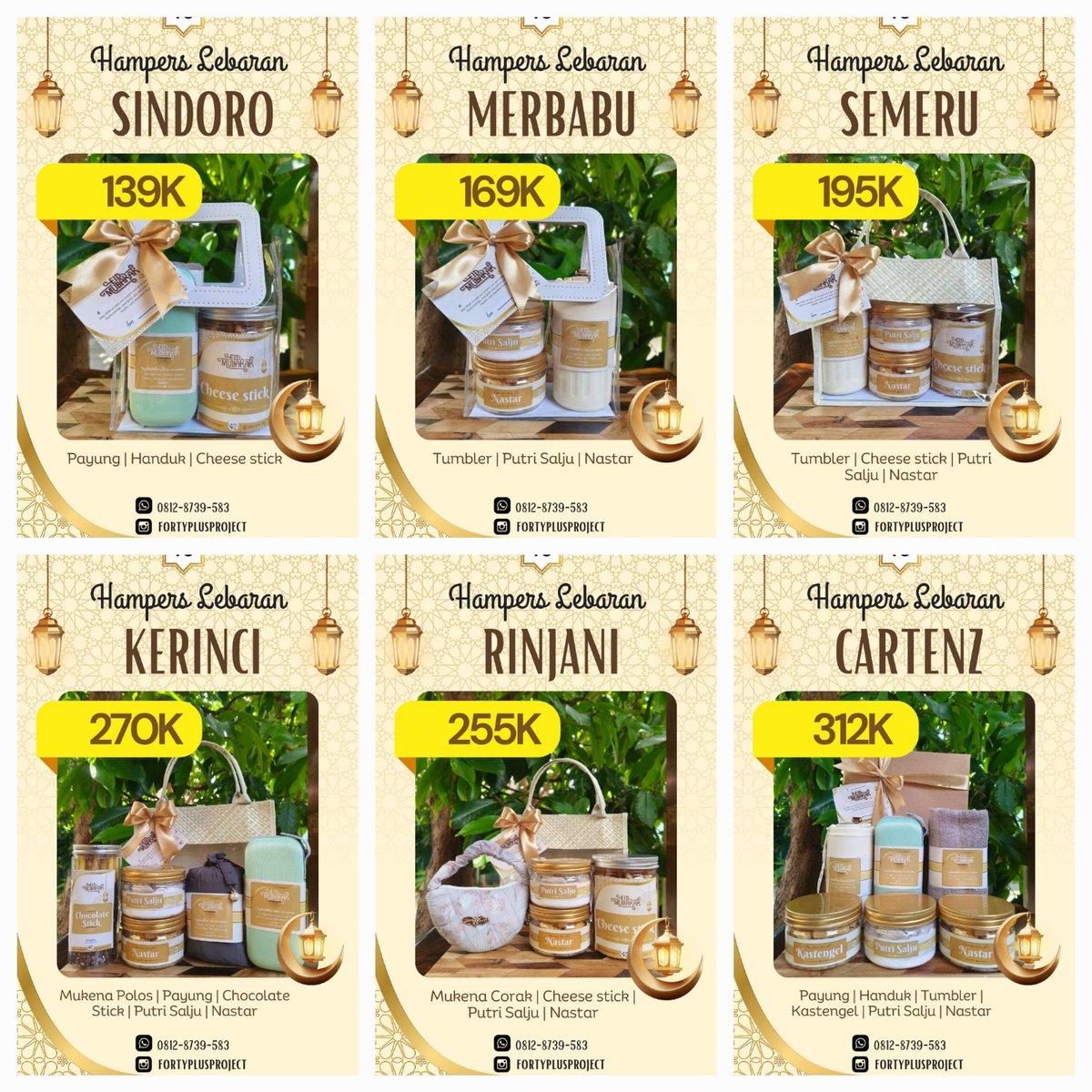 OkanRika's tweet photo. Murah Banget kan Hampersnya ? Yuk diorder sebelum closed order.

Mau pilihan exclusive juga bisa yaa 🥰

Rika
08128739583
40+project

#hampers
#hamperslebaran #Bekasi #fyp #hamperslebaran2026 https://t.co/bBi3MPiE3L