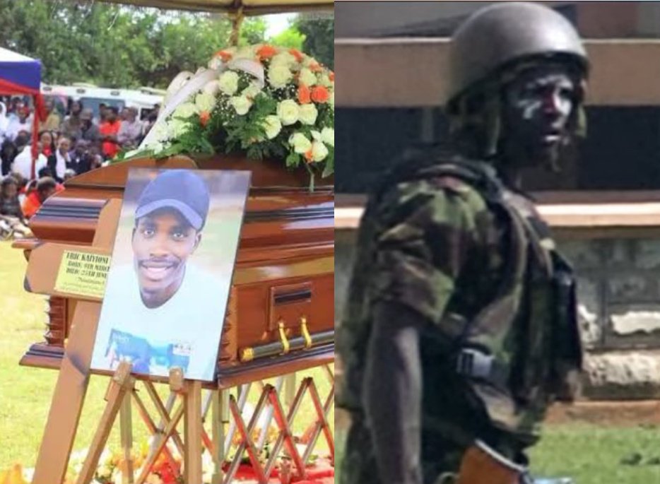 CopShakurkihara's tweet photo. He killed Eric Shieni, yet he still wears a government uniform and continues to receive a salary.

We will not forget https://t.co/2FHGqQpaYO