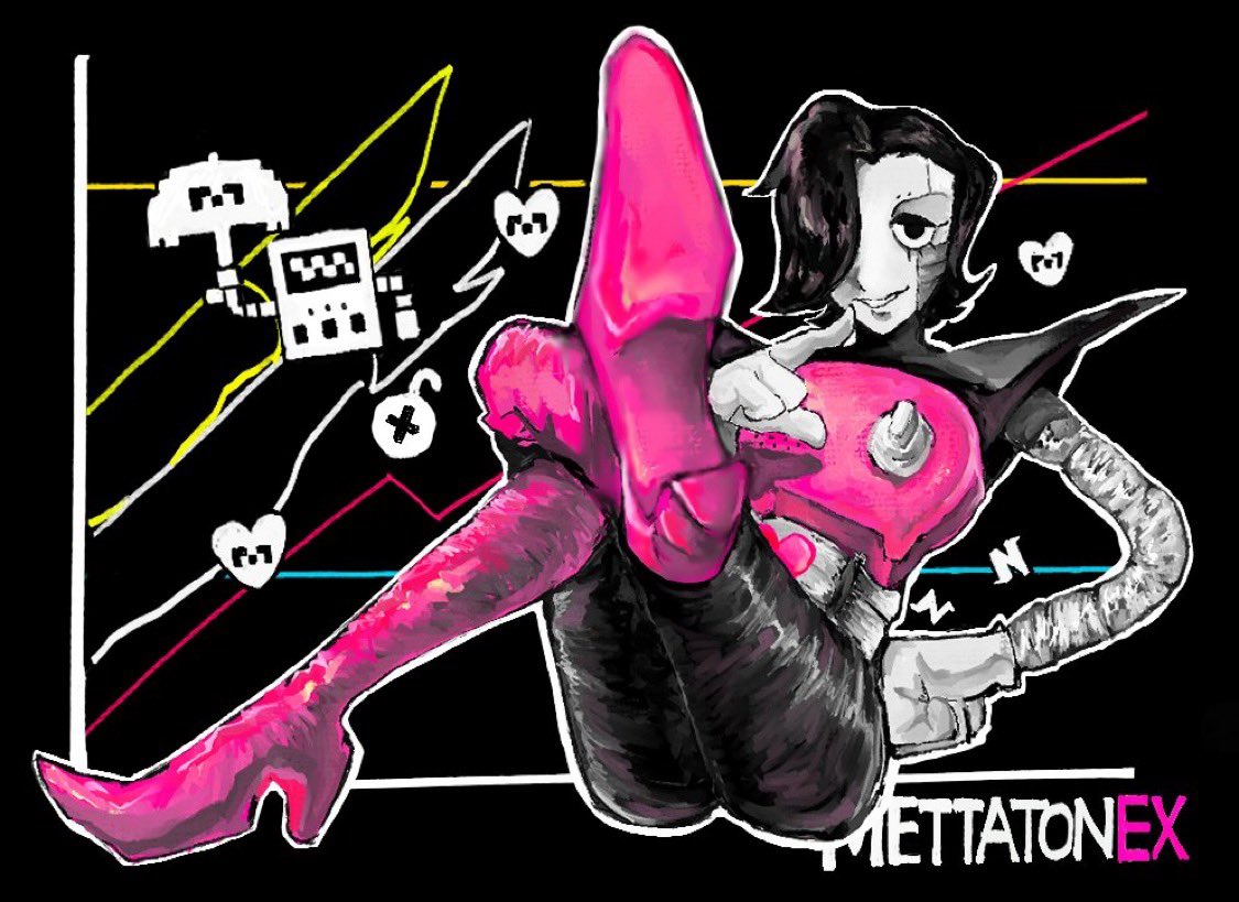 Uo_woov's tweet photo. #Mettaton https://t.co/03YlYUAFFP