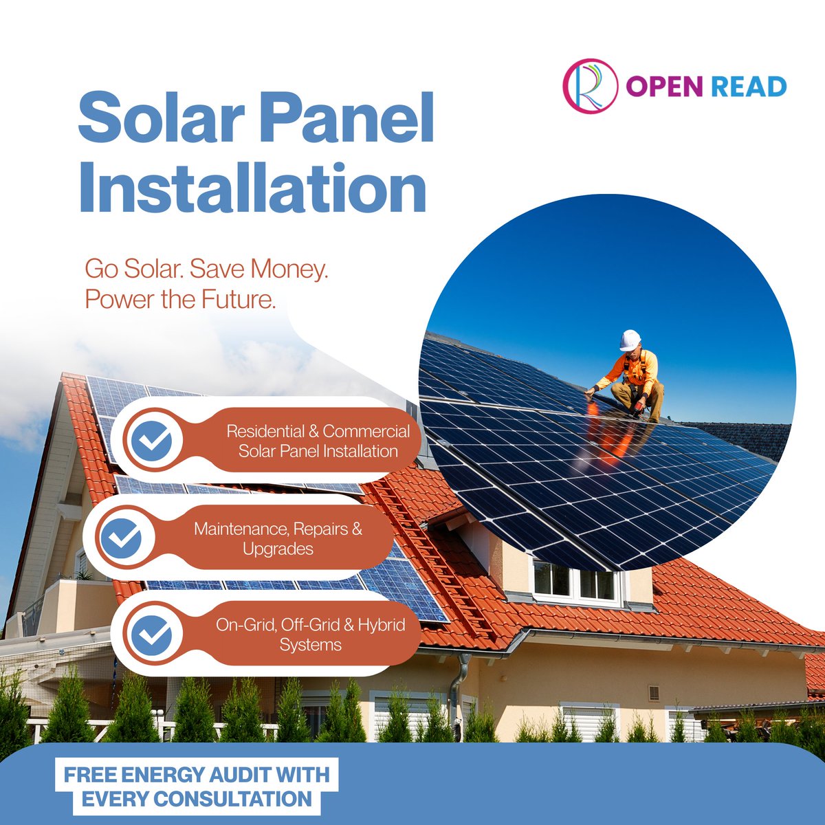 openread2021's tweet photo. Looking for the best solar panel installation company in the USA? Let's find here
https://t.co/PvpLrZDOg2 https://t.co/RI8O2OlS8U