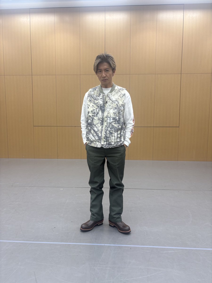 木村拓哉｜STARTO ENTERTAINMENT 木村拓哉 Camo Zip ワークベスト