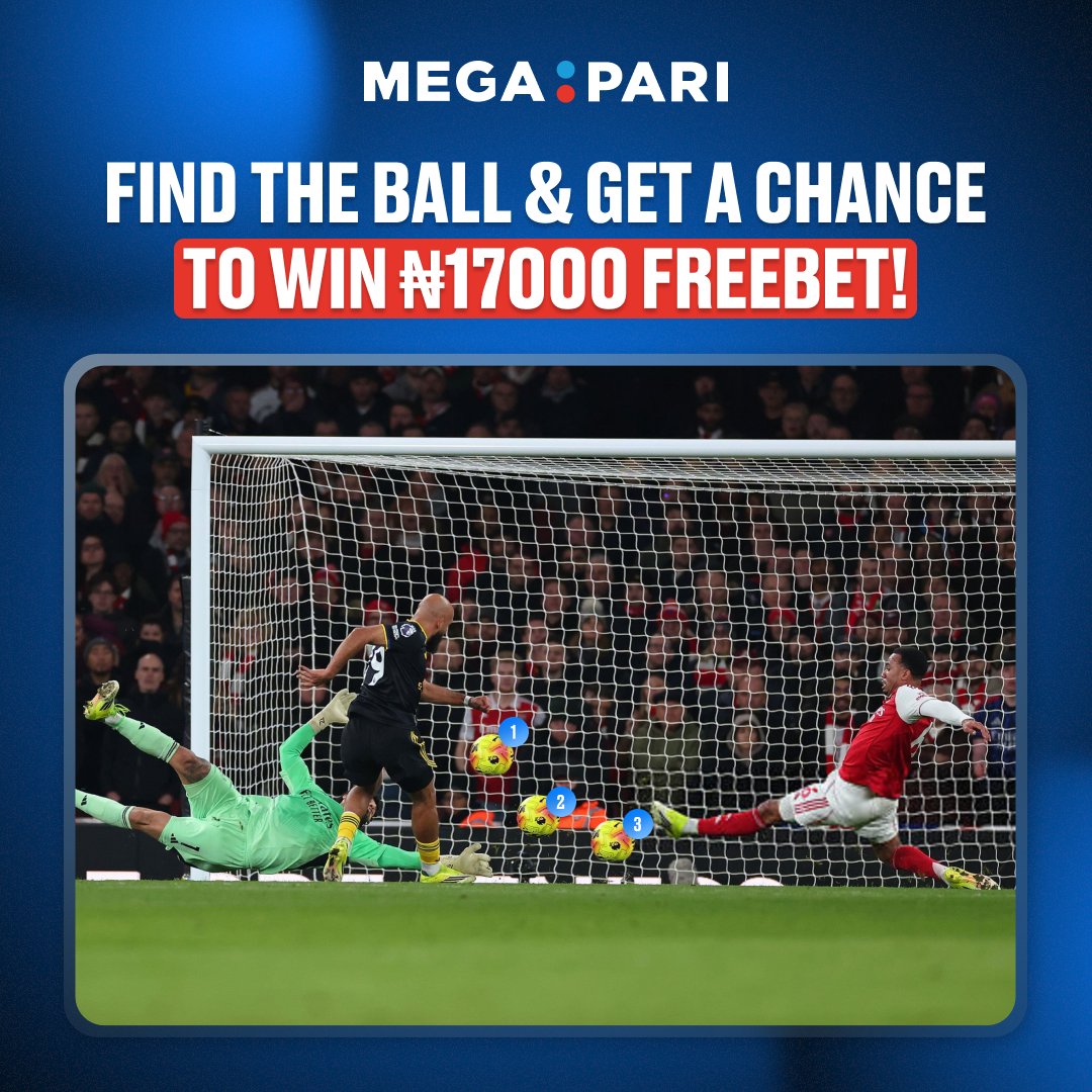 🔥 FREEBET

Rules:
👉 Follow us mention two friends
👉 Comment with your answer and Megapari ID!!

🏆 1 answer per person, 20 random Kenyan winners to be announced on 9/2

Participate here> megapari.media/3NXV5kV

#freebets #football #sportsbetting #WinBig #NigerianFootball