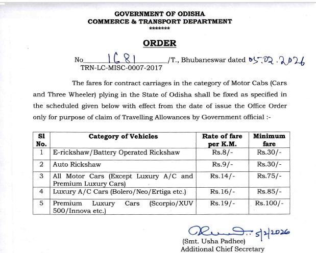 State Transport Authority, Odisha tweet media