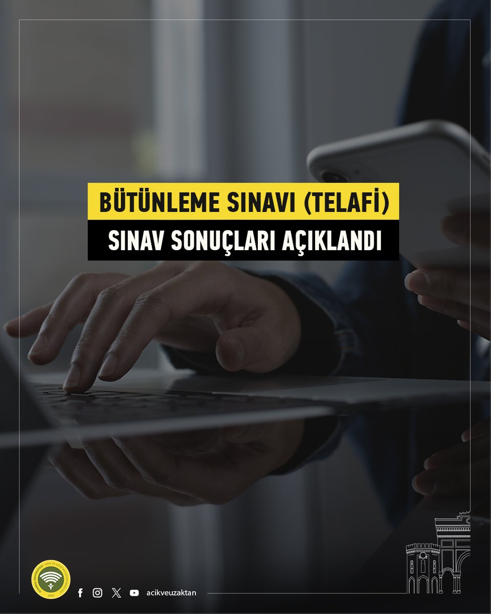 İstanbul Üniversitesi AUZEF tweet media