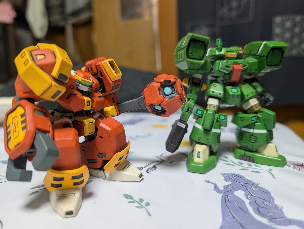 Quarry_Entei's tweet image. バーチャロンのワンコインフィギュア出て来た！

他のもあったはずなのに見つからない🥺

#バーチャロン