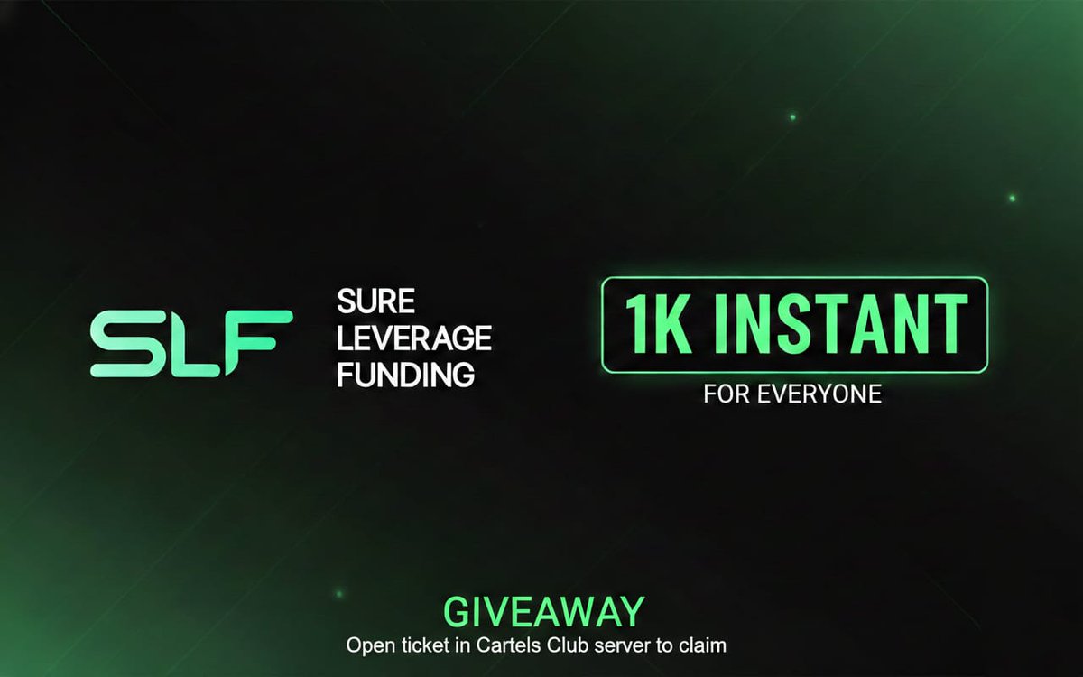 📢FREE 1K INSTANT FOR EVERYONE 
(SLF  - 100% OFF Discount code)

Steps to claim:-
1. Like, repost, tag 3 Traders

2. follow :- <a href="/CartelClubog/">𝐂ARTELS 𝐂LUB</a>  
  <a href="/Mukul_FX/">MUKUL - Price Action.</a>

Open ticket in discord to claim :-
discord.gg/U4zfZz39H
(Get 100% off coupon code)

limited time offer ⏳!