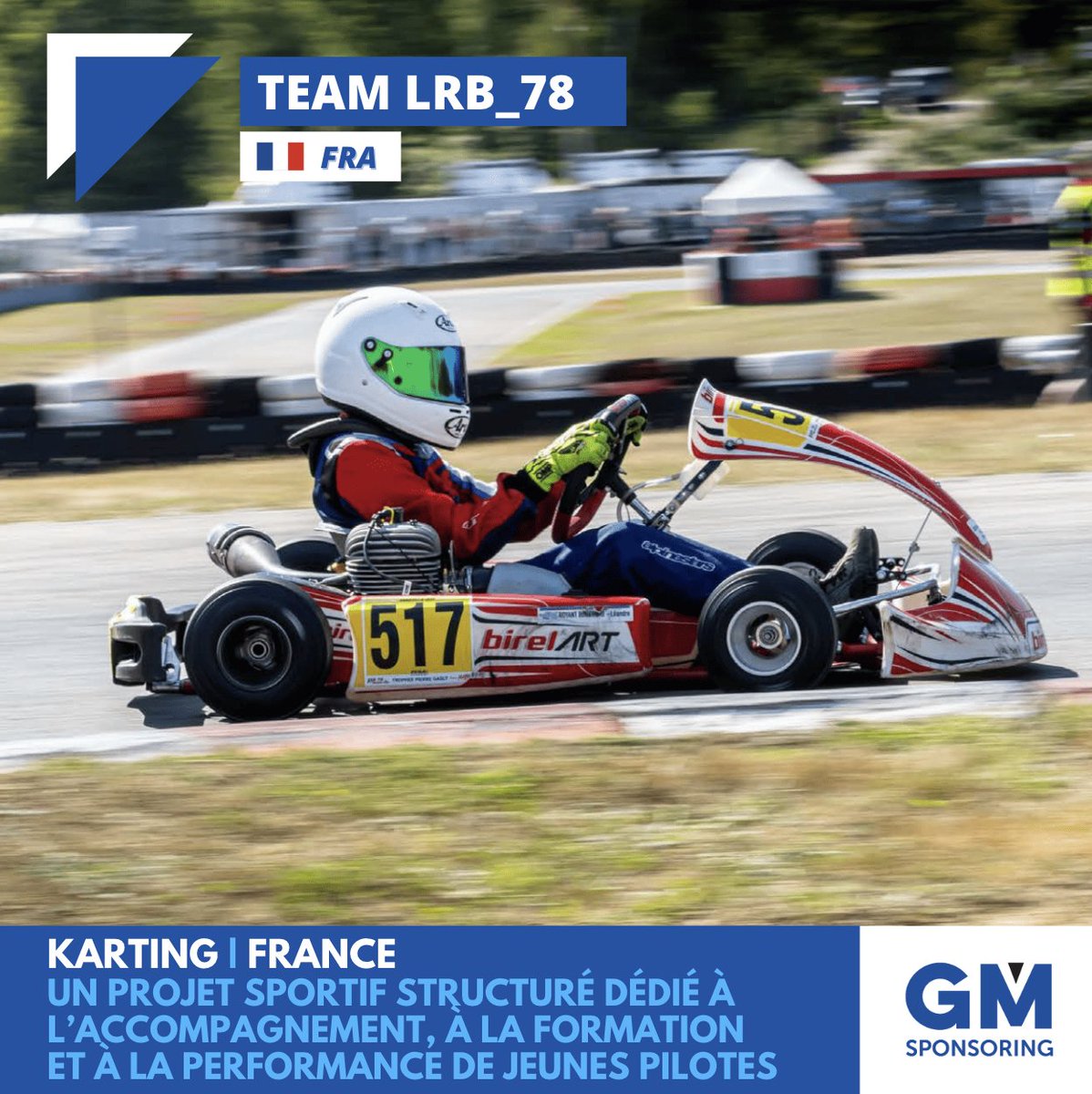 🏎️🔥 Karting | Formation, performance et engagement national

TEAM LRB_78 est un projet associatif de karting français basé à Mantes-la-Ville, dédié à l’accompagnement de jeunes pilotes engagés sur les championnats nationaux.

Créée en 2021, la structure s’appuie sur une