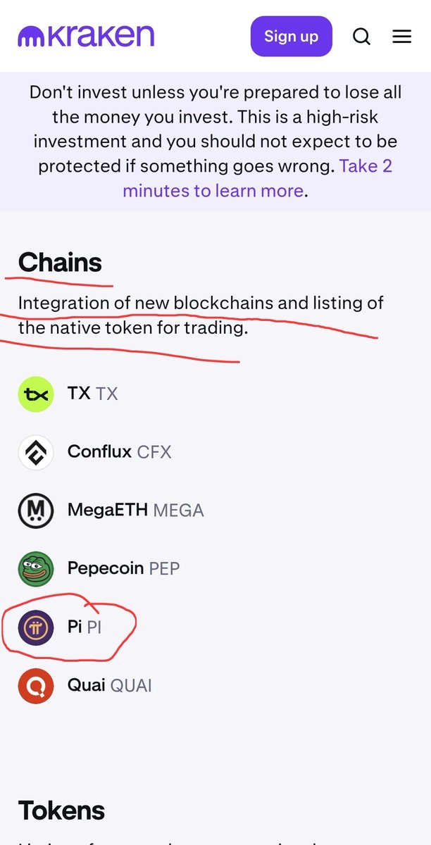 Pi is now integrated on Kraken under “Chains.” 🔥

Kraken describes it as a new blockchain integration with its native token listed for trading - another step toward broader exchange adoption and liquidity.

Big milestone for the Pi ecosystem. <a href="/PiCoreTeam/">Pi Network</a> <a href="/nkokkalis/">Nicolas Kokkalis</a>