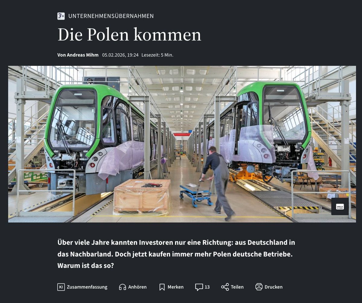 "Polacy nadchodzą" - zobaczcie, jak to zdanie zmieniło się na przestrzeni ostatnich 30 lat. Niemiecka prasa donosi, że coraz częściej to nasze firmy przejmują ugruntowane zachodnie marki, a nie odwrotnie. Polska idzie po swoje. #RobimyNieGadamy