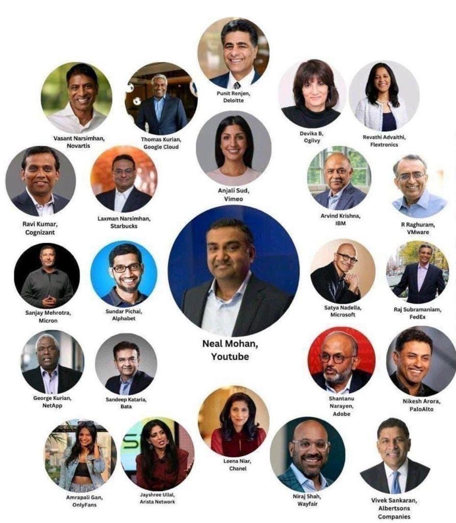 RashmiR35665681's tweet image. सिलीकॉन वैली से वॉल स्ट्रीट तक... तिरंगा लहरा रहा है! 🇮🇳
​$5 Trillion से ज्यादा की मार्केट वैल्यू वाली कंपनियों की कमान अब भारतीय हाथों में है। नील मोहन की YouTube में एंट
#IndianPride #GlobalLeaders #NealMohan #TechNews #IndiaGlobal
asrnewsnation.blogspot.com/2026/02/blog-p…