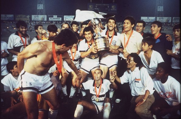 Olimpia Of Paraguay Celebrate After Winning The Copa Libertadores In olimpia-of-paraguay-celebrate-after-winning-the-copa-libertadores-in