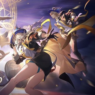 kosmicprince's tweet photo. Caelus is no longer in the shadows behind Stelle, he is in front of her! Im so proud of him. https://t.co/6lPMmrUszf