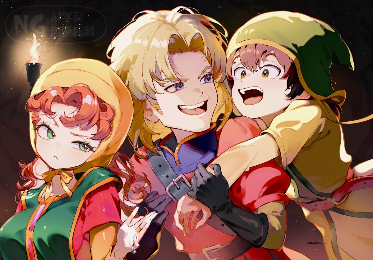 イラスト出来ました！！さあドラクエ7やるぞ！！！ #DQ7R