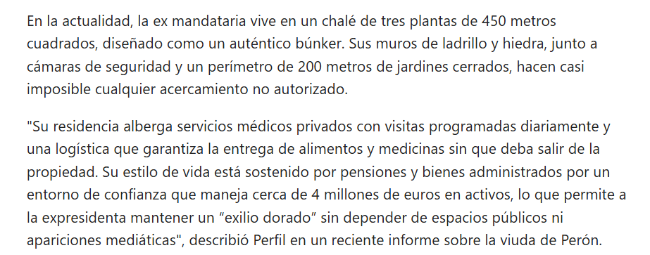 DuquesadeParma's tweet photo. #ISABELPERON Esto también lo pagamos nosotros... Qué injusticia que una bailarina de cabaret nos haya quedado de carga a todos los argentinos... Cumplió 95... Cuántos hace que pagamos? 60 ? 50? Aunque fueran 10 es DEMASIADO!! https://t.co/CyT7lthIZf