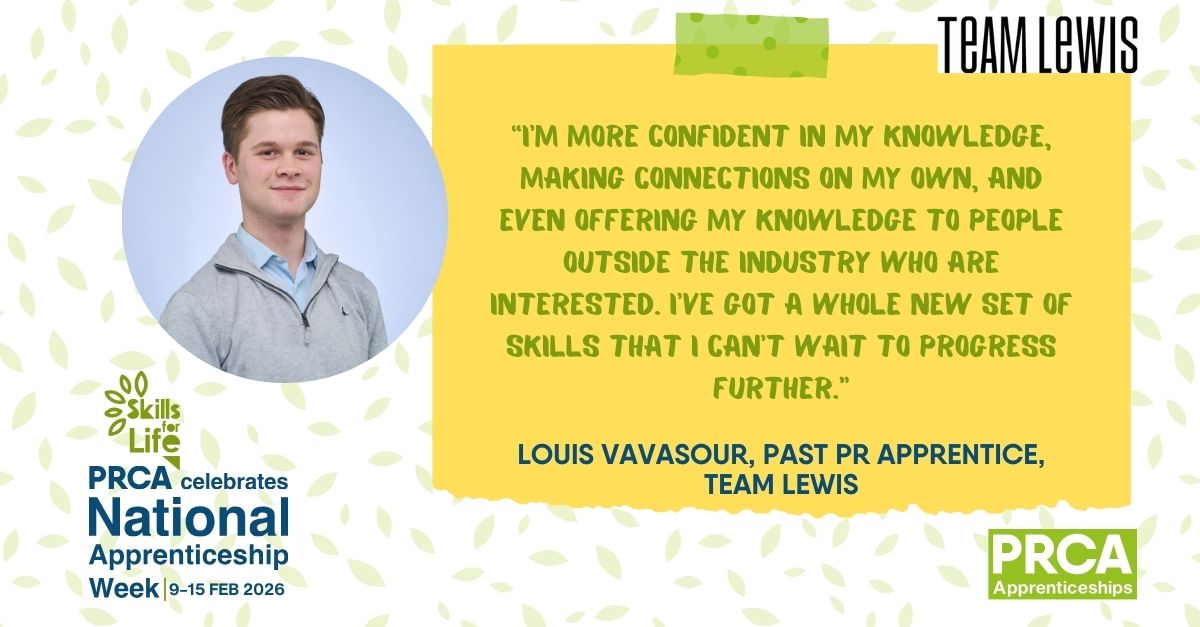 PR Apprenticeships tweet media